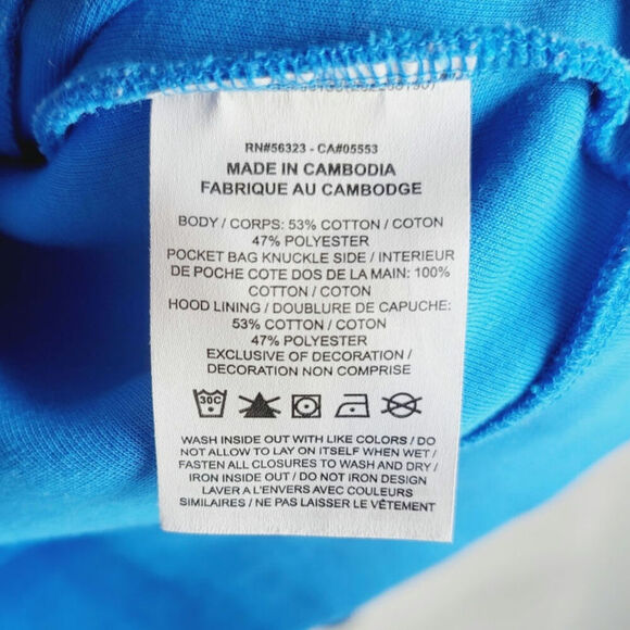 Nike Sportswear Tech Fleece Windrunner Full Zip Hoodie in Photo Blue/Blk, sz Med - Picture 9 of 16